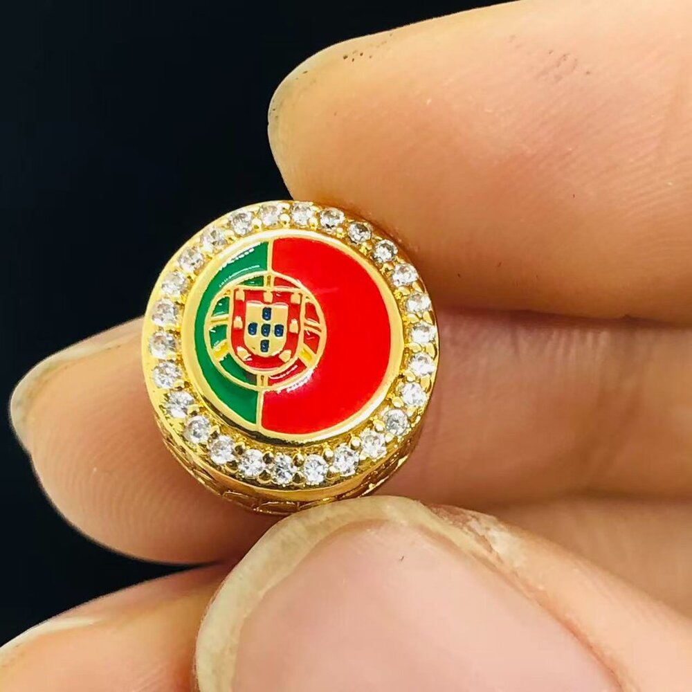 ✨🔥Pandora Portugal Bead Charm Travel Charm |S925 Sterling Silver Jewelry